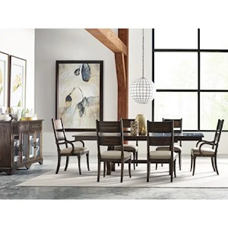 Eight Piece Formal Dining Room Group